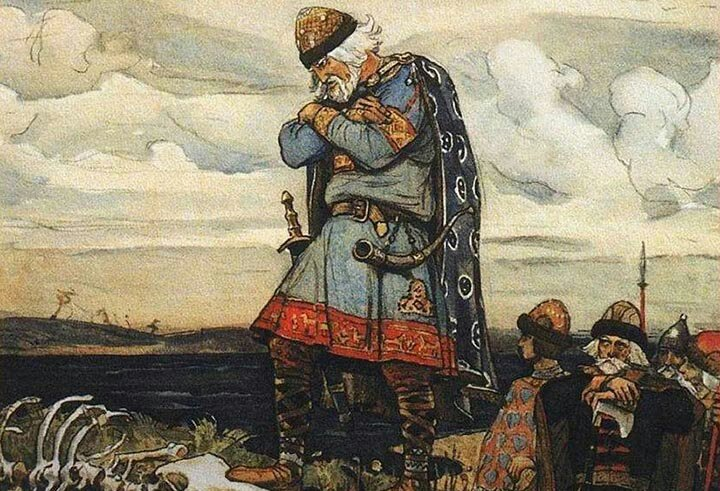 Вещий Олег — русский «клон» Ахиллеса. Взято из интернета