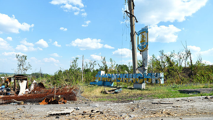 ЛИСИЧАНСК ПОЛНОСТЬЮ ПЕРЕШЁЛ ПОД КОНТРОЛЬ ВС РОССИИ. ФОТО: MADELEINE KELLY / KEYSTONE PRESS AGENCY / GLOBAL LOOK PRESS