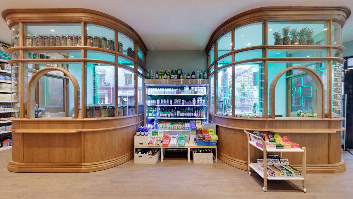 Пример оформления аптечного прилавка 