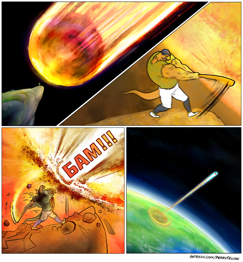 Американский художник больше 20 лет рисует серию комиксов, наполненную ...