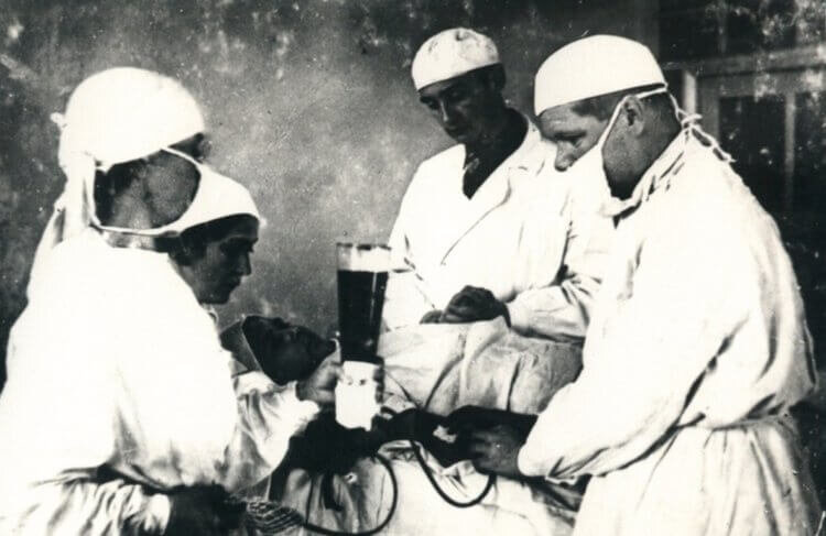 Переливание крови во времена Первой мировой войны