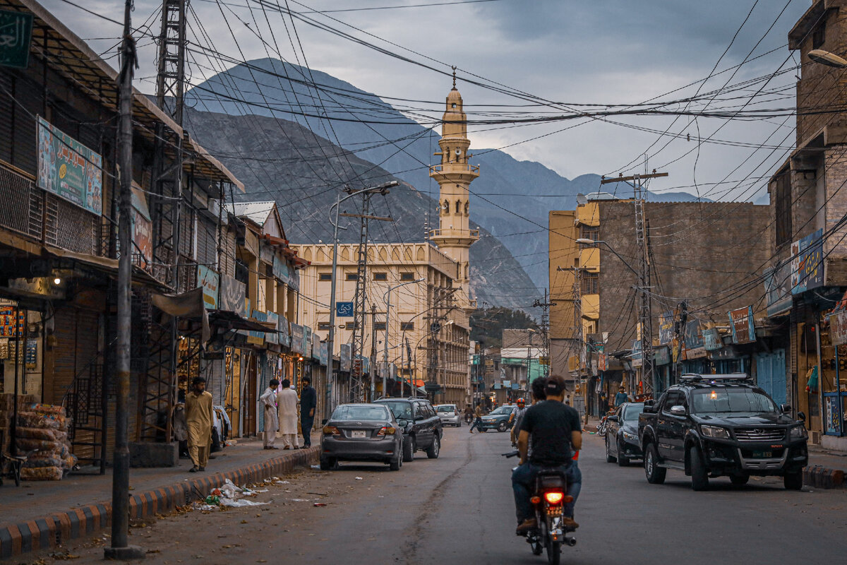 Вечер в Гилгите