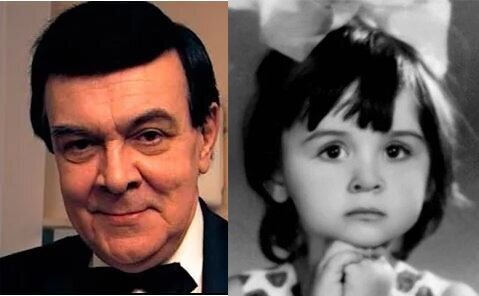 Муслим Магомаева и его дочь. Фото взято из открытых источников.