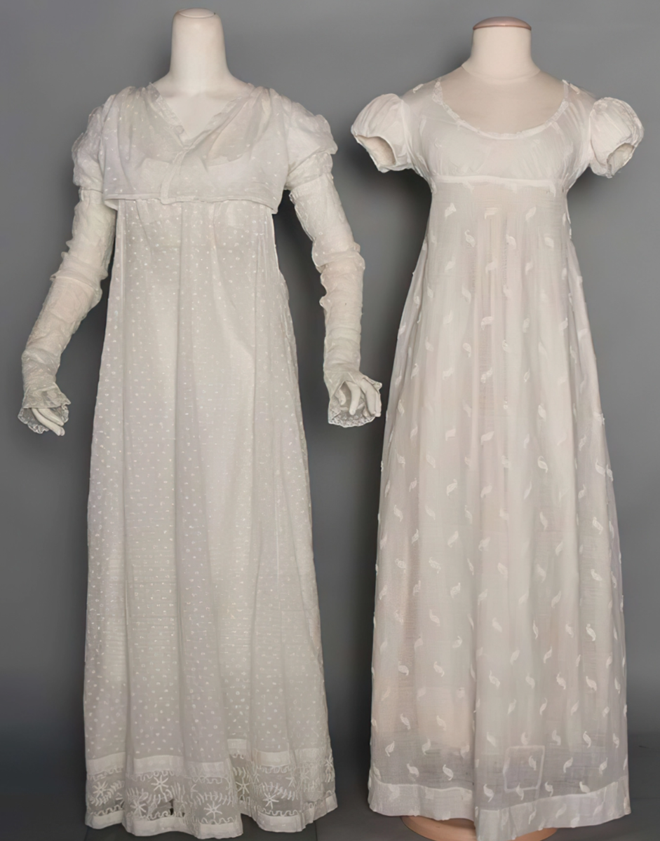 Платья из батиста начала 19 века