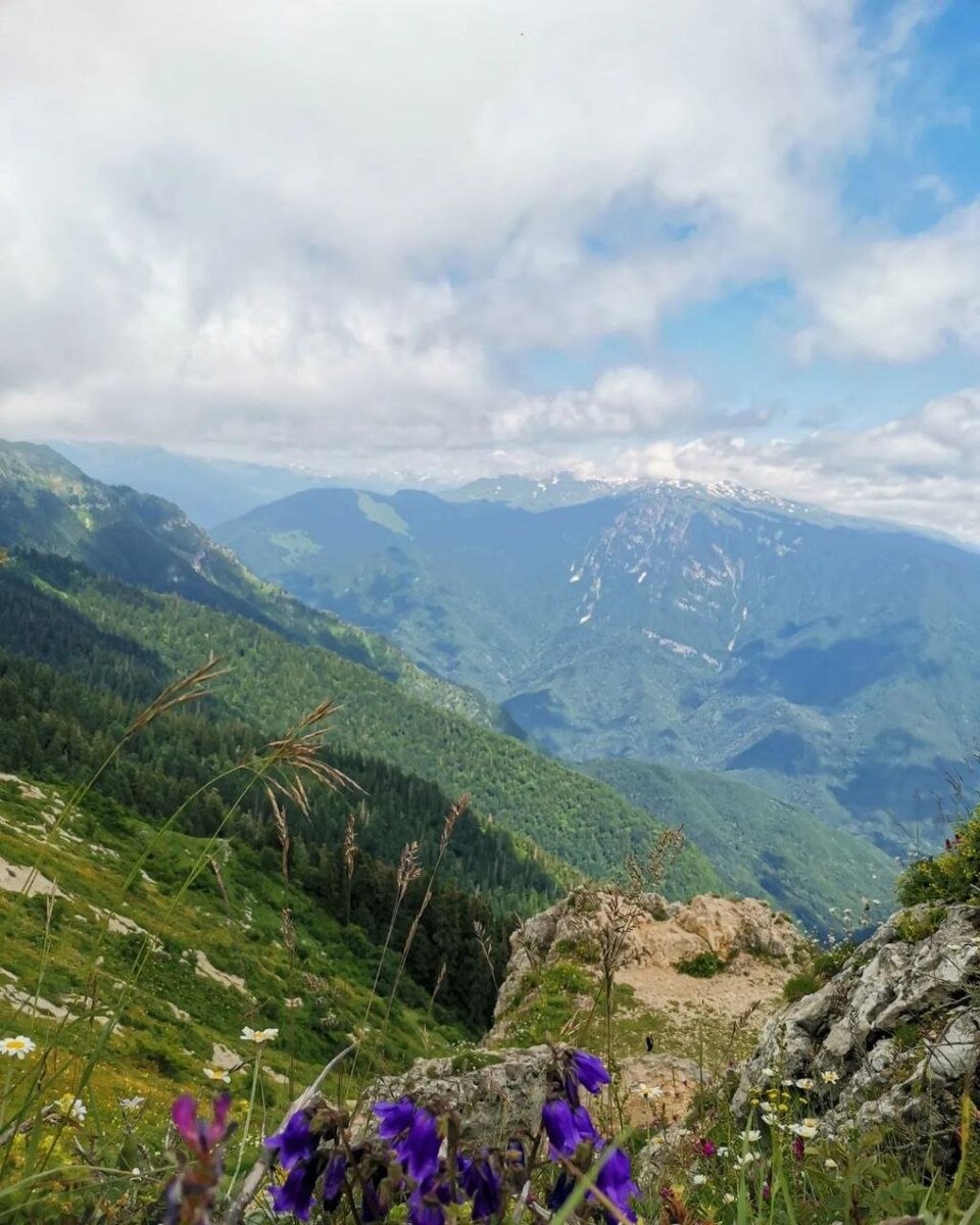 Село АГУ Бедия в Абхазии