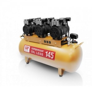 Безмасляный компрессор WuerWei W-610  для 4-х стоматологических установок