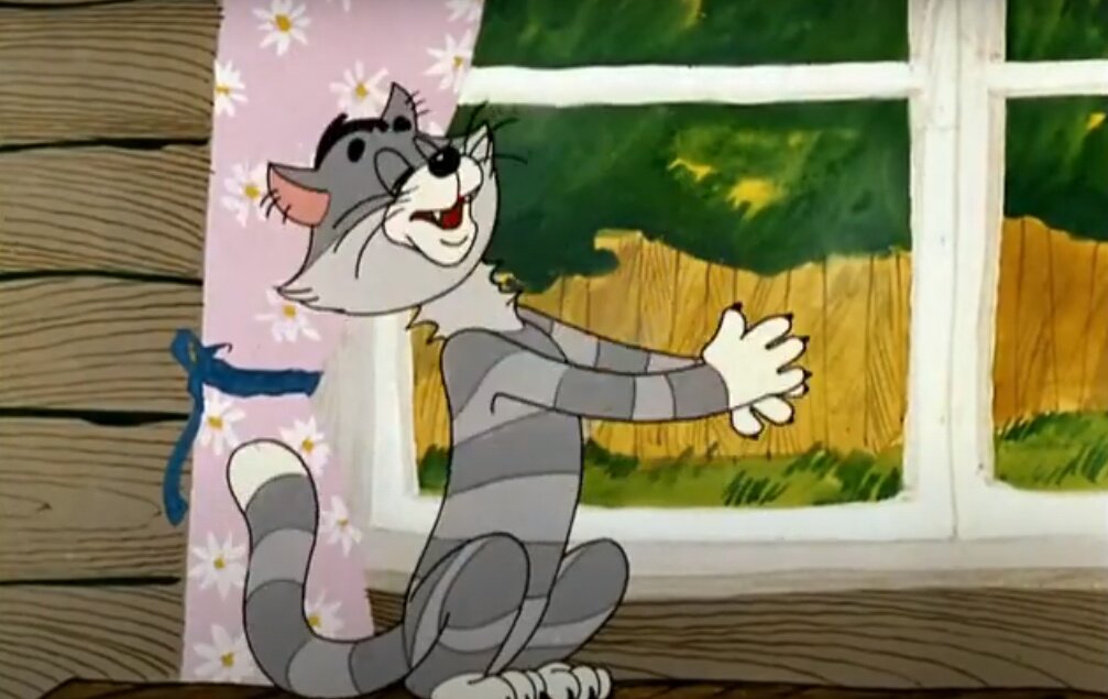 скан с мульта "Трое из Простоквашино"