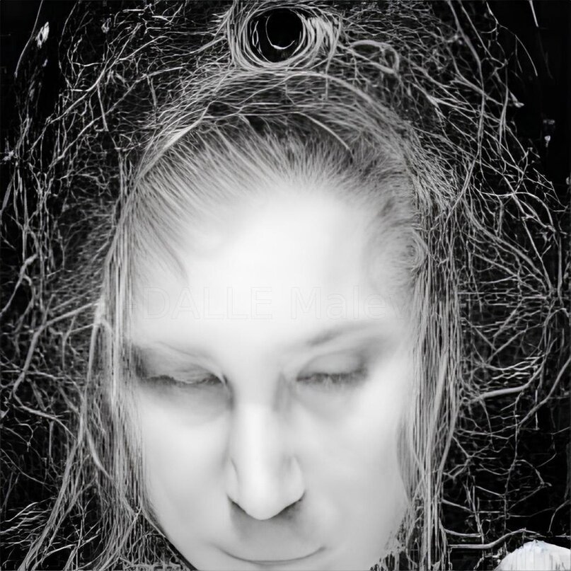 Лида. Изображение сгенерировано моделью ruDALL-E от Сбера по запросу "Псих"