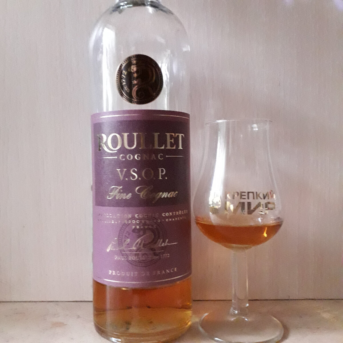 Дегустация коньяка Roullet VSOP Fine Cognac