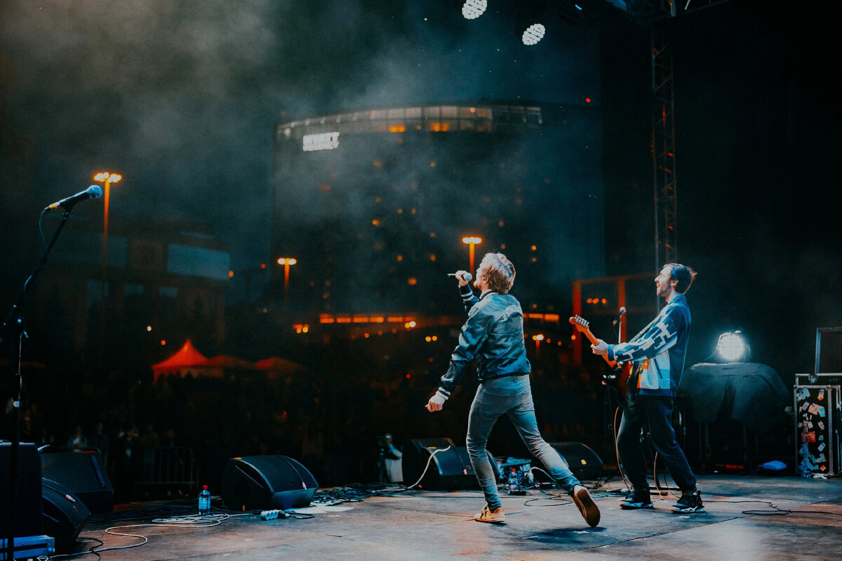 Главная сцена Ural Music Night, 2022
