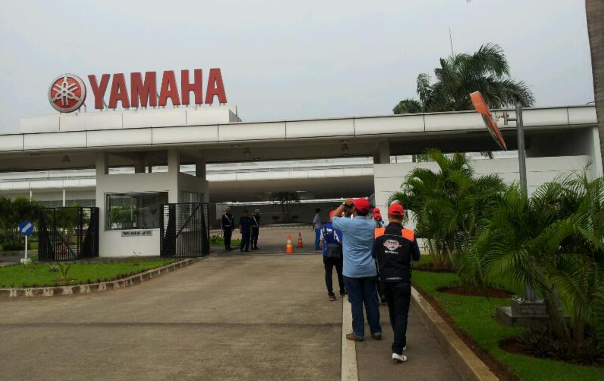 Завод Yamaha в Индонезии
