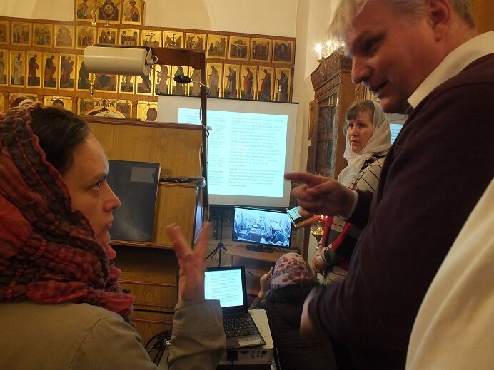 Богослужение для слабослышащих в храме свт. Тихона, г. Клин