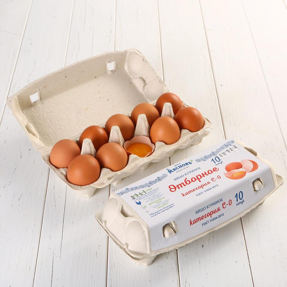 Те самые яйца категории СО. Фото - с сайта магазина "Мяснов".