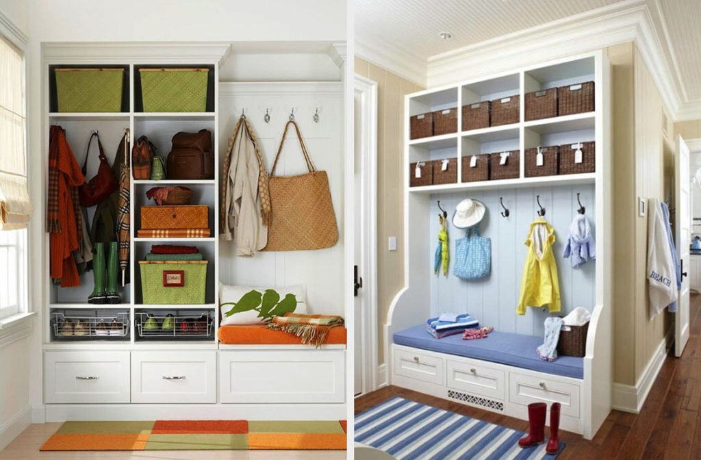 Прихожая в скандинавском стиле - просторно, функционально и уютно