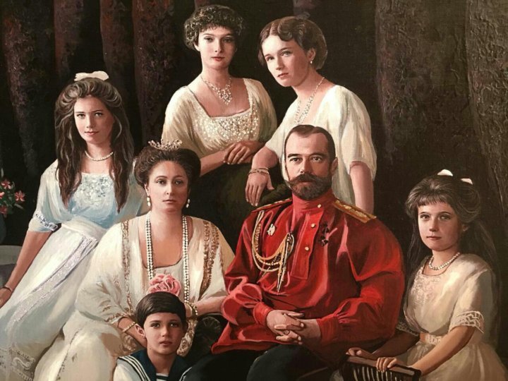 Семья Николая Александровича Романова. Фото из Интернета