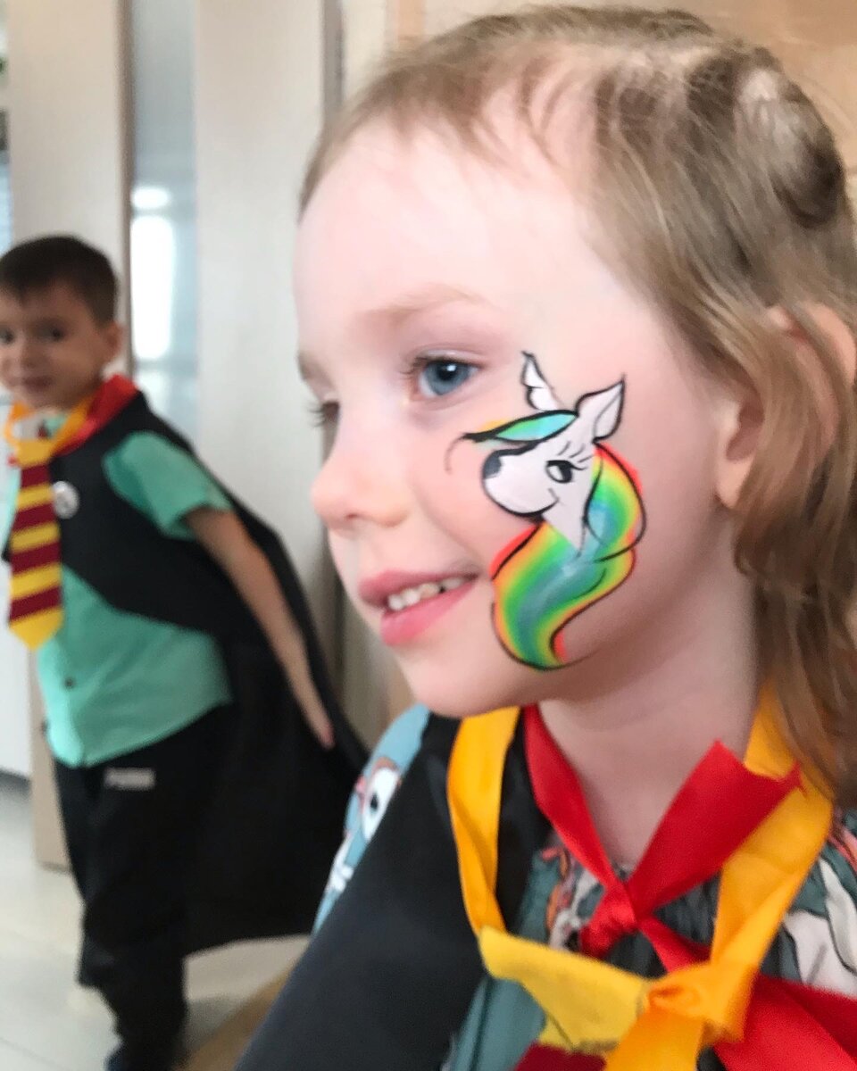 Аквагрим на день рождение ребенка