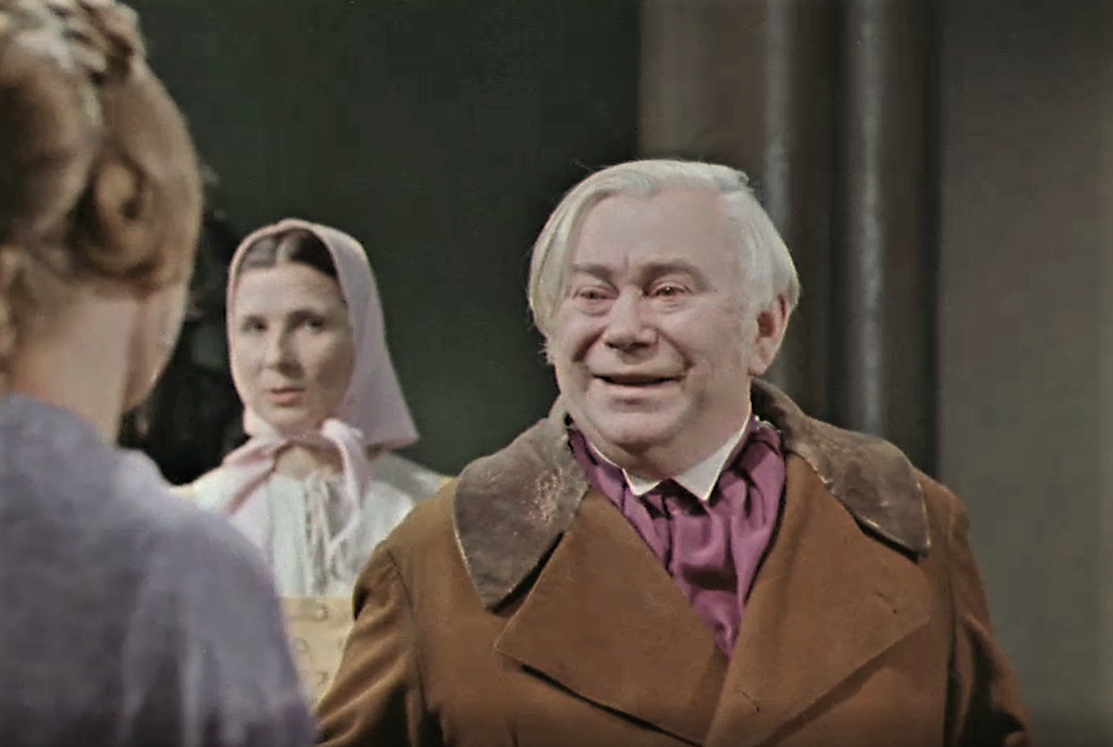 Кадр из телеспектакля "Нахлебник" (1971)