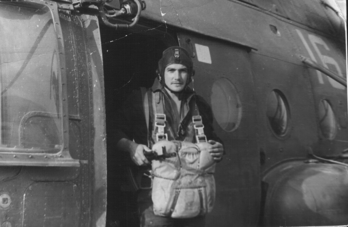 Николай Демичев во время службы в Афганистане.