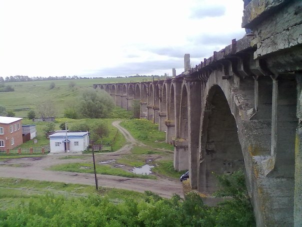 © Barbariandeagle / CC BY-SA 3.0 (Мокринский железнодорожный мост, 2012 г.)