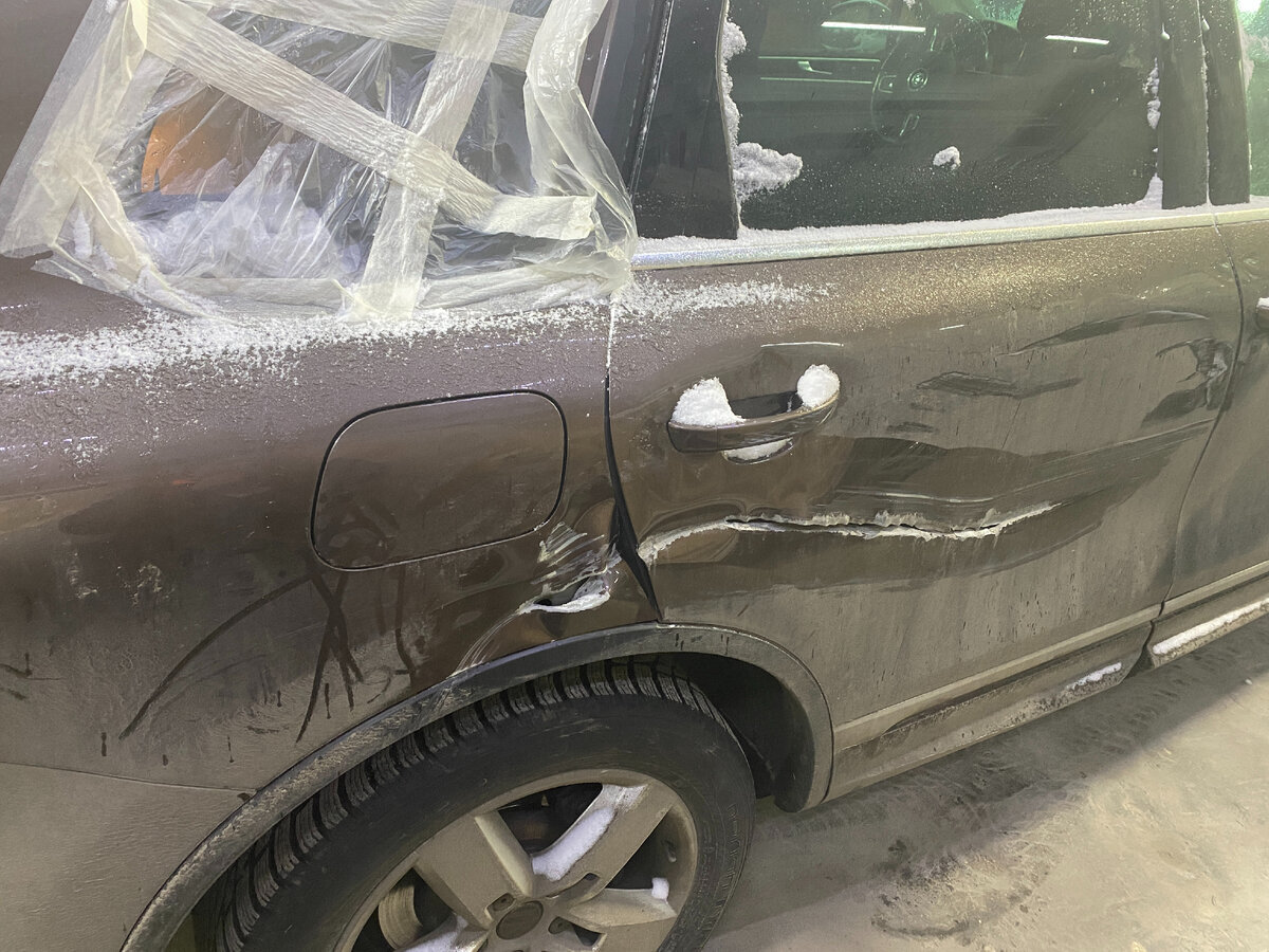 Дверь и крыло под замену