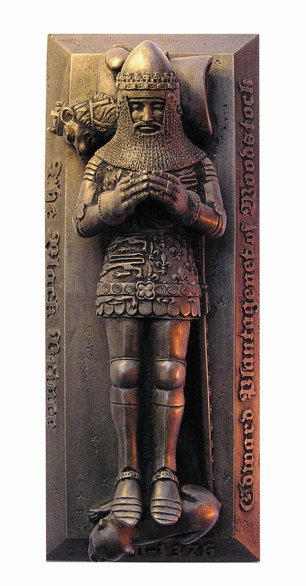 Наследник Эдуарда III - Эдуард Черный Принц.