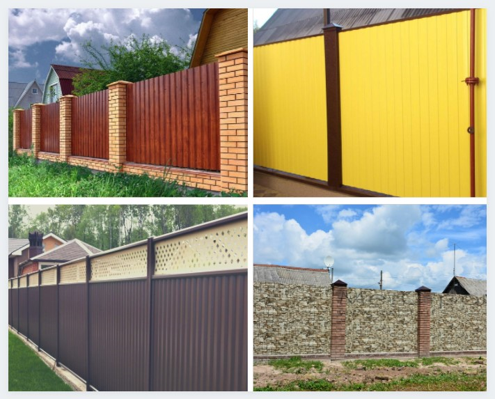 Такое ограждение участка станет визитной карточкой дома 