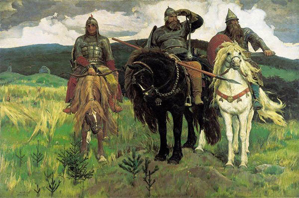 Картина «Три Богатыря» Виктор Васнецов
