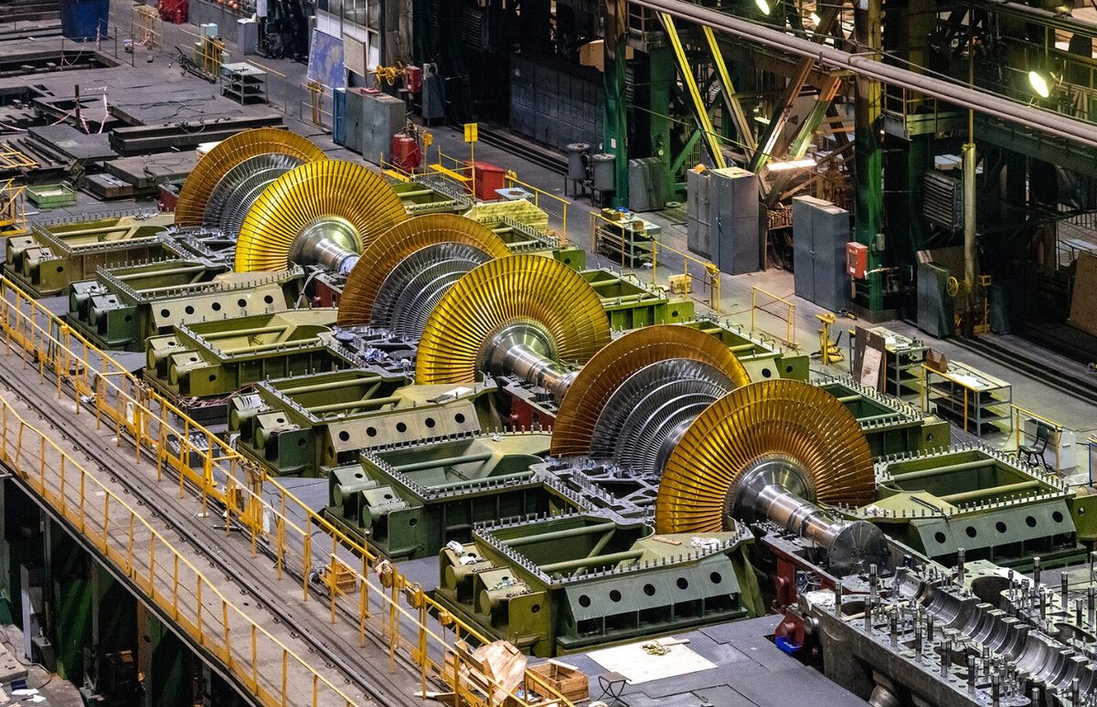 Процесс создания тихоходной турбины