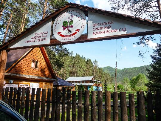 Вход в ботсад