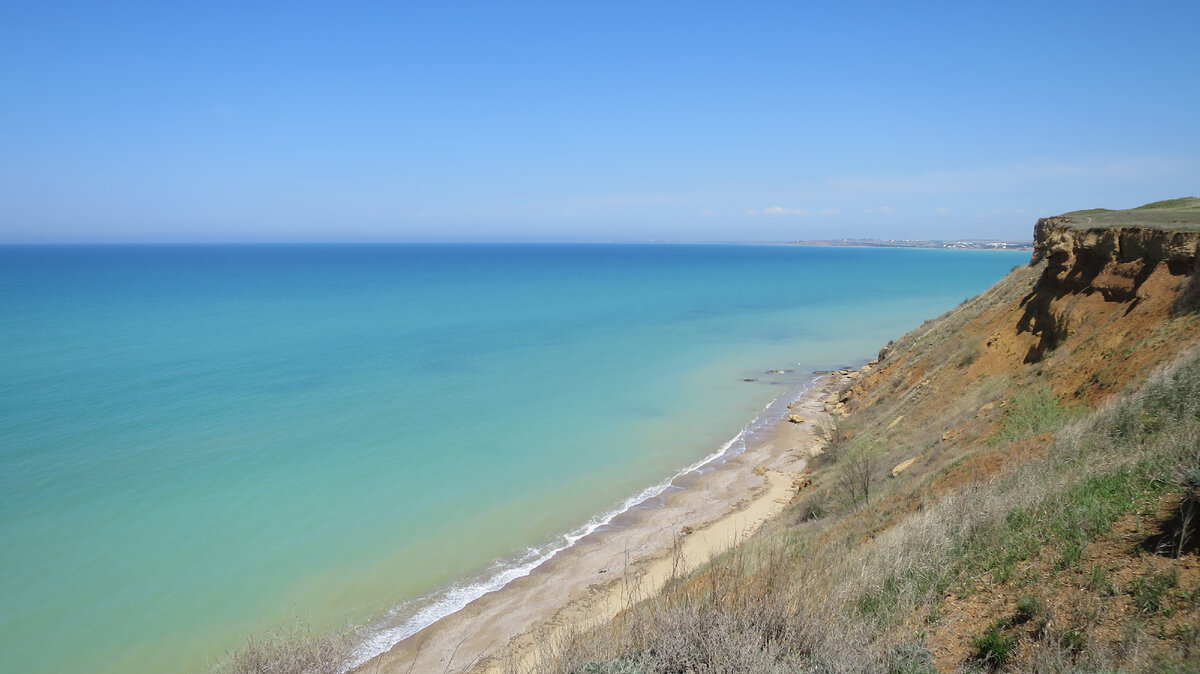 крым песчаное море