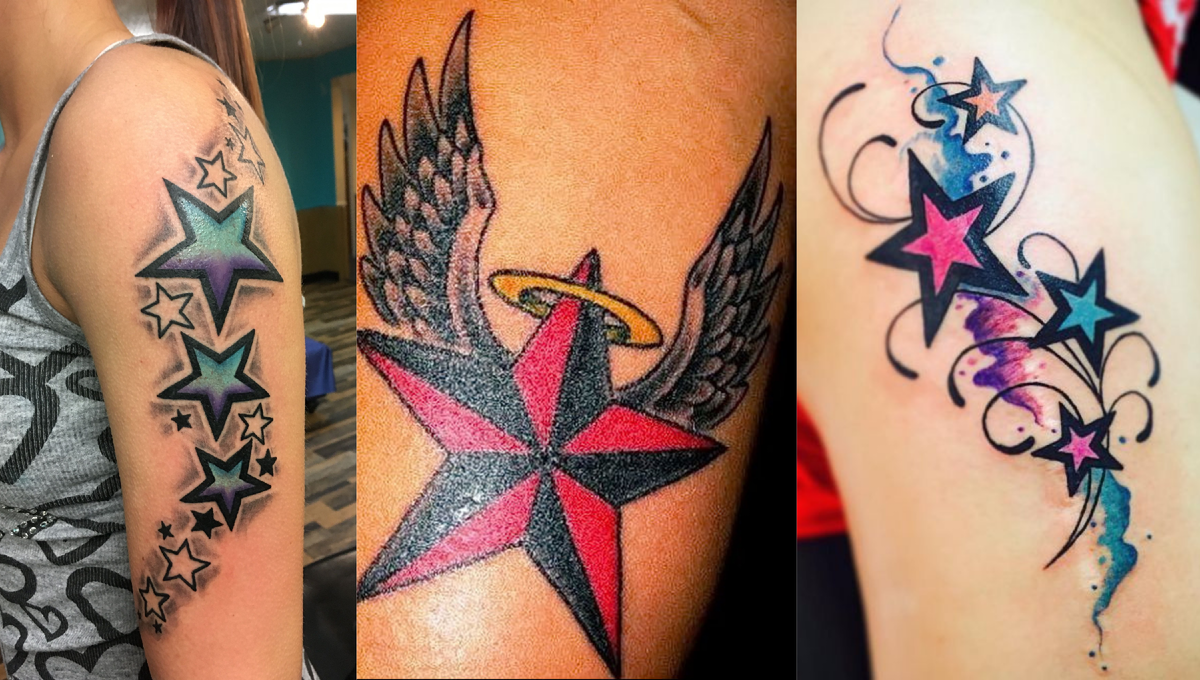 Тату звезда. 