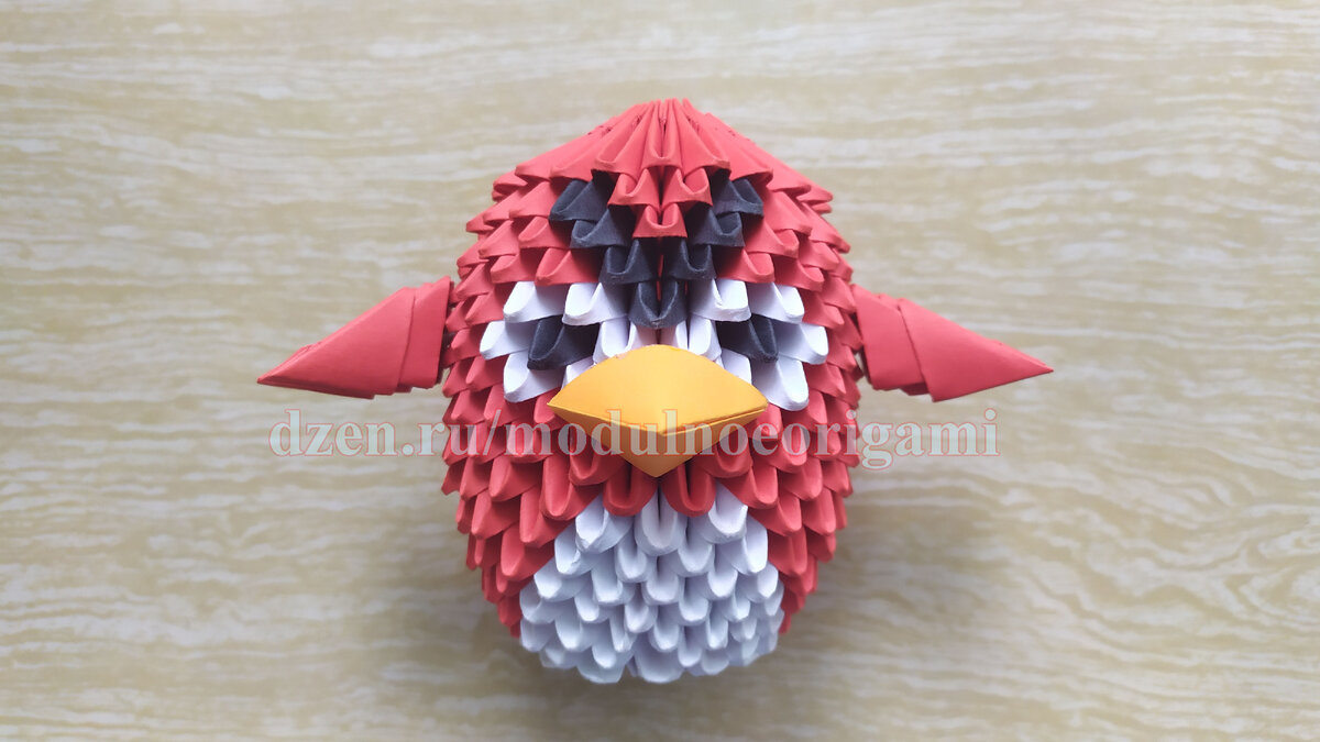 Pencil Angry Birds: Bomb - Origami show - Oригами шоу