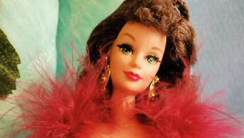 Barbie Red Dress 1994 год, as scarlett ohara.