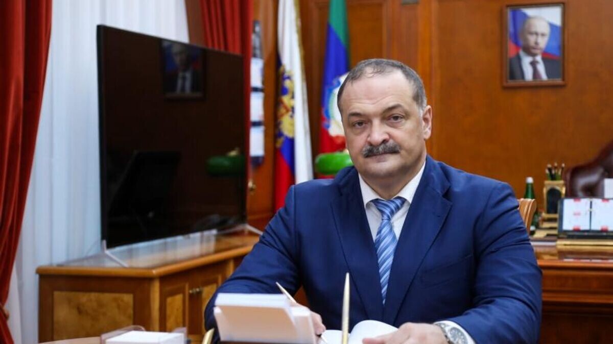    Временно исполняющий обязанности главы Дагестана Сергей Меликов© Фото : Пресс-служба Администрации Главы и Правительства РД