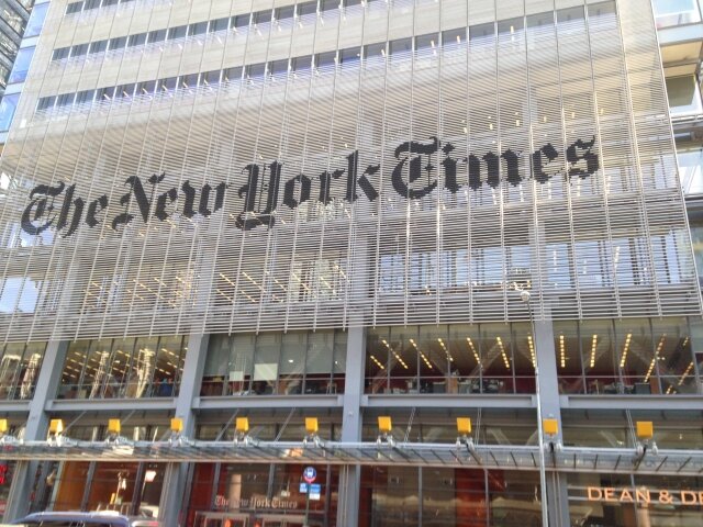    New York Times (cc) Todd Van Hoosear