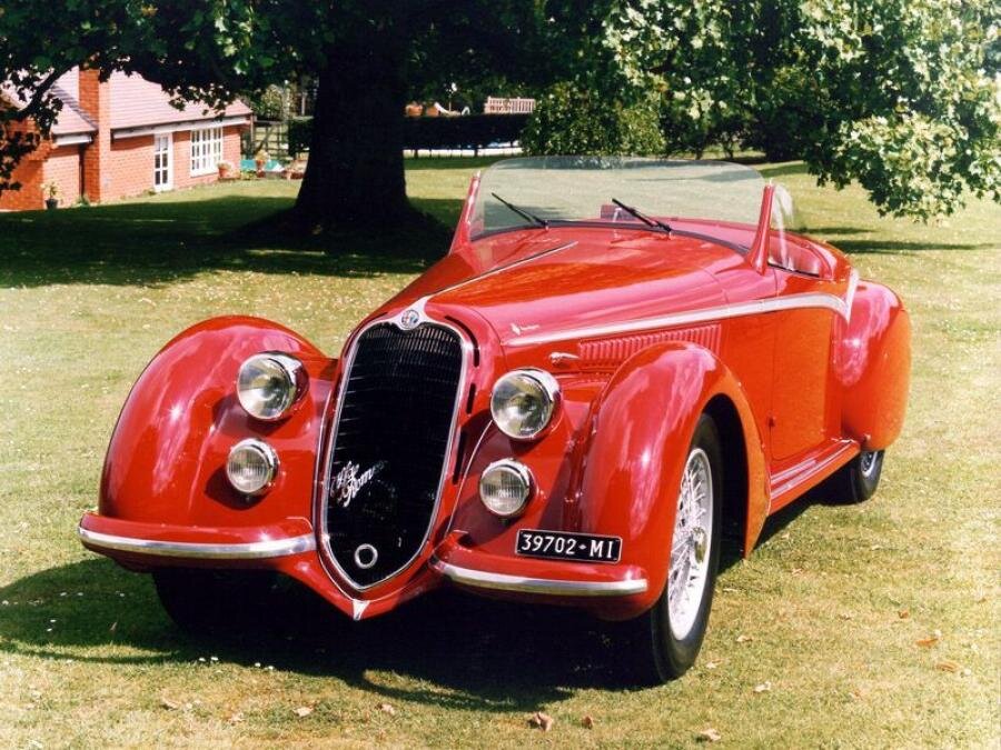 Alfa Romeo 8c 2900b Pininfarina Cabriolet 1937