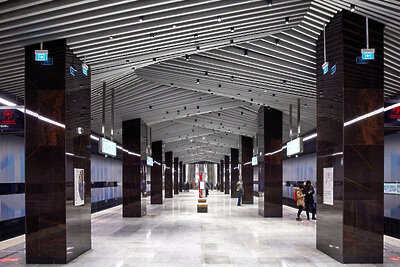    Станция БКЛ Аминьевская ©М. Денисова Сайт мэра Москвы