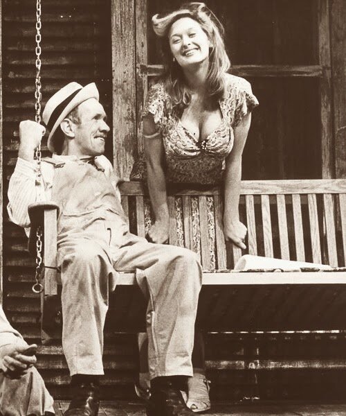 Мэрил Стрип в пьесе "27 вагонов, полных хлопка" по Теннесси Уильямсу (фото: publictheater.org)