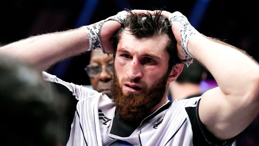     Российский боец UFC Магомед Анкалаев Gettyimages.ru Chris Unger / Contributor