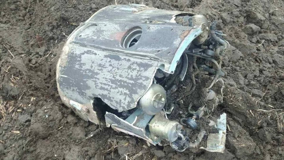 Фото: «Белорусский силовик» / Telegram📷Обломки ракеты С-300 на территории Беларуси