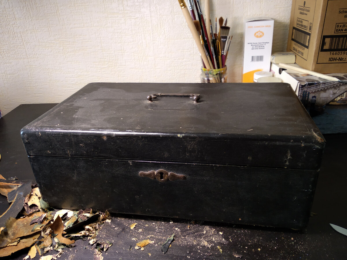 Бабушкина шкатулка. Фото автора.