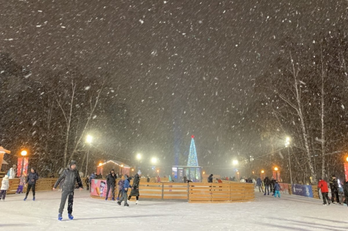    В ночь на 1 января на Оренбуржье обрушится сильный снегопад.