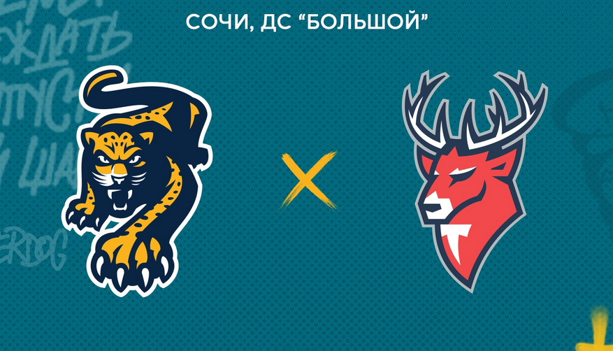 19:30 Хоккей. Сочи - Торпедо. Чемпионат КХЛ (изображение: vk.com/hcsochi)