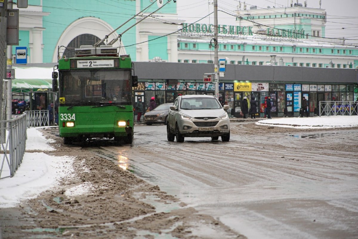    В Новосибирск прибыли пять троллейбусов с автономным ходом