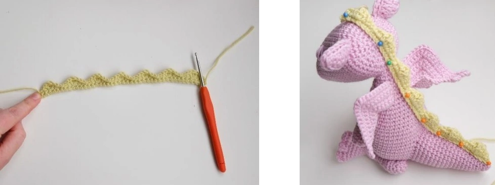 амигуруми дракончик. амигуруми дракончик. дракончик на палочке крючком. вязаные игрушки дракон. дракончик на палочке крючком.