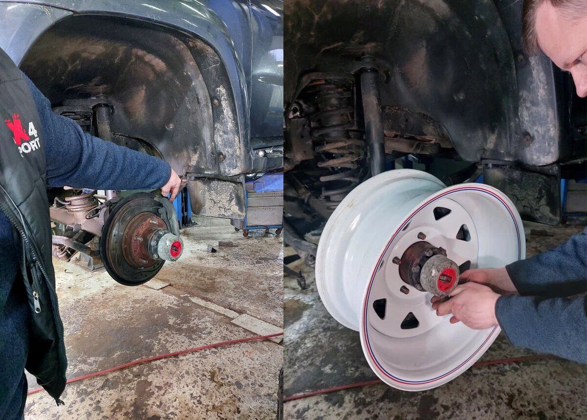 обязательно примерьте "нештатные" диски