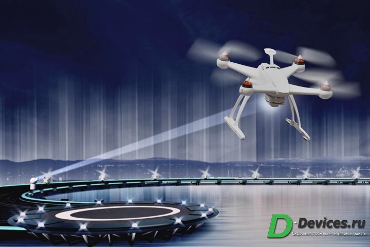 Исследователи из Китая разработали дрон, заряжающийся от лазерного луча