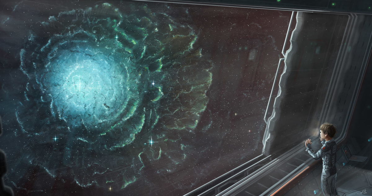 Space Wanderer by Dmitrii Ustinov