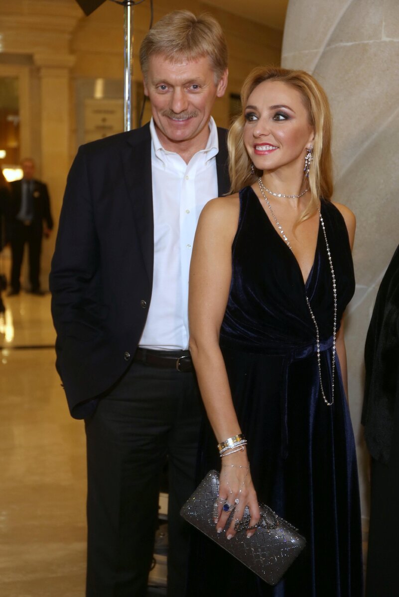    Дмитрий Песков и Татьяна Навка