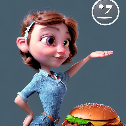 Бургер - вкуснятина!